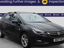 Black Used 2017 Vauxhall Astra SRi Hatchback | £7,470 (Fair price)