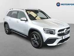 Silver Used 2022 Mercedes GLB220 AMG line SUV | £31,299 (Fair price)