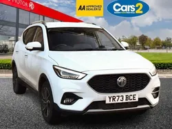 White Used 2023 MG ZS Exclusive Sedan | £14,990 (Fair price)