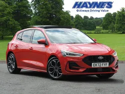 Red Used 2022 Ford Focus ST-Line Hatchback | £17,000 (A bit pricey)