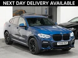 Blue Used 2019 BMW X4 M Sport SUV | £25,500 (Fair price)