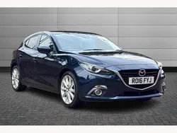 Blue Used 2016 Mazda 3 Inclusive Hatchback | £7,695 (Fair price)