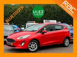 Red Used 2017 Ford Fiesta Zetec Hatchback | £7,395 (A bit pricey)