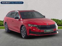 Red Used 2025 Skoda Octavia SportLine Estate | £29,669