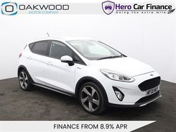 White Used 2020 Ford Fiesta Active X Hatchback | £10,066 (Fair price)