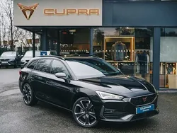 Midnight black Used 2024 Cupra Leon VZ2 Estate | £28,990 (A bit pricey)
