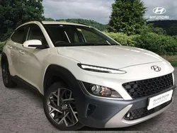 White Used 2022 Hyundai Kona Premium SUV | £18,695 (Fair price)