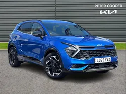 Blue Used 2023 Kia Sportage 2 SUV | £24,344 (Fair price)