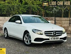 White Used 2018 Mercedes E220 SE Sedan | £14,995 (Super price)