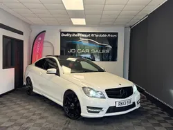 White Used 2013 Mercedes C220 AMG Coupe | £7,490 (Fair price)