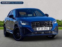 Blue Used 2025 Audi Q2 Black Edition SUV | £30,118 (Expensive)