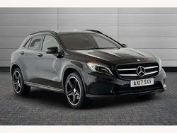 Black Used 2017 Mercedes GLA220 AMG line SUV | £15,490 (Fair price)