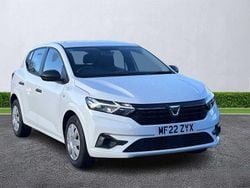White Used 2022 Dacia Sandero Essentiel Hatchback | £8,499 (Good price)