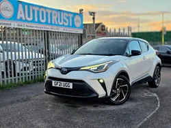 White Used 2021 Toyota C-HR SUV | £16,995 (Fair price)