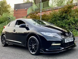 Black Used 2013 Honda Civic SE Hatchback | £4,495 (Fair price)