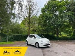 White Used 2021 Fiat 500 Lounge Hatchback | £7,495 (Fair price)
