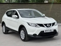 White Used 2017 Nissan Qashqai S SUV | £8,900 (Fair price)