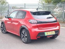 Red Used 2021 Peugeot e-208 Premium Hatchback | £13,250 (Fair price)