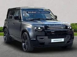 Grey Used 2022 Land Rover Defender Carpathian Edition SUV | £78,289 (Super price)