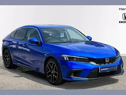 Blue Used 2024 Honda Civic Advance Hatchback | £31,501 (Fair price)