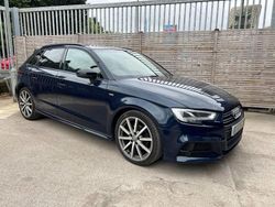 Blue Used 2017 Audi A3 Sportback Black Edition Hatchback | £12,750 (Fair price)
