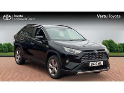 Black Used 2020 Toyota RAV4 Hybrid SUV | £25,322 (Fair price)