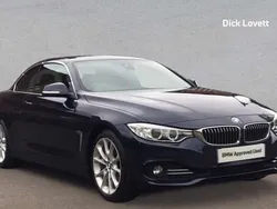 Blue Used 2016 BMW 430 Cabriolet Luxury Line Cabriolet | £19,995