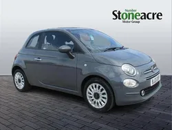Grey Used 2021 Fiat 500 Lounge Hatchback | £9,995 (Fair price)