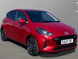 Red Used 2024 Hyundai i10 Premium Hatchback | £14,445 (Fair price)