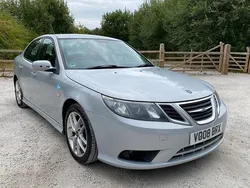 Silver Used 2008 Saab 9-3 Vector Sedan | £990 (Good price)