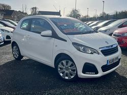 White Used 2018 Peugeot 108 Active Hatchback | £5,995 (Fair price)