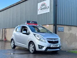 Silver Used 2011 Chevrolet Spark LT Hatchback | £2,295 (Expensive)