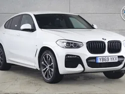 White Used 2019 BMW X4 M Sport SUV | £27,450 (Fair price)