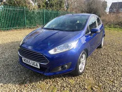 Blue Used 2015 Ford Fiesta Zetec Hatchback | £6,550 (Fair price)