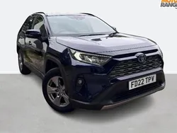Blue Used 2022 Toyota RAV4 Hybrid SUV | £25,495 (Super price)