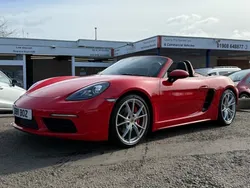 Red Used 2017 Porsche 718 Boxster T Cabriolet | £35,999