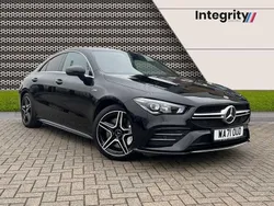 Black Used 2021 Mercedes CLA35 AMG AMG Coupe | £28,495 (Fair price)