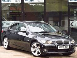 Black Used 2008 BMW 325 Coupe | £7,898 (Fair price)