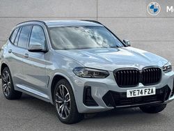 Brooklyn grey metallic Used 2024 BMW X3 M Sport SUV | £48,791 (Expensive)
