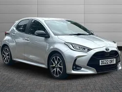 Silver Used 2022 Toyota Yaris Hybrid Hatchback | £16,995 (Fair price)