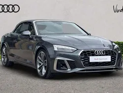 Grey Used 2021 Audi A5 Cabriolet S-Line Cabriolet | £29,330 (Fair price)