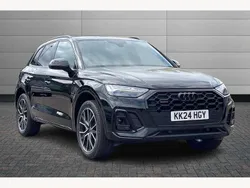 Mythos black Used 2024 Audi Q5 Black Edition SUV | £44,495 (Expensive)