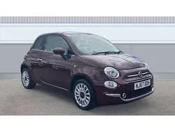 Red Used 2017 Fiat 500 Lounge Hatchback | £5,918 (Fair price)
