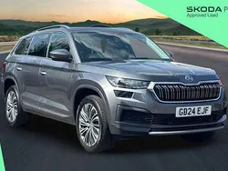 Graphite grey metallic Used 2024 Skoda Kodiaq SE L Executive SUV | £27,900 (Good price)