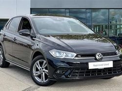 Black Used 2021 VW Polo R-line Hatchback | £16,185 (Fair price)