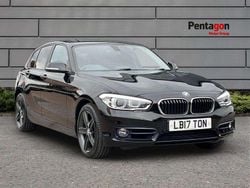 Black Used 2017 BMW 118 Sport Line Hatchback | £9,697 (Fair price)