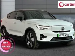 White Used 2022 Volvo C40 Pro SUV | £24,799 (Good price)