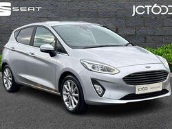 Silver Used 2018 Ford Fiesta Titanium Hatchback | £7,861 (Fair price)