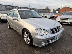 Silver Used 2004 Mercedes C220 Avantgarde Estate | £1,799 (Fair price)