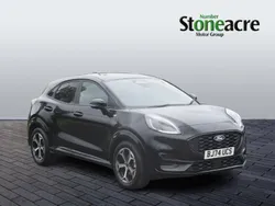Black Used 2024 Ford Puma ST-Line Hatchback | £20,999 (Fair price)